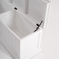 Classic White Paneled Storage Chest By Homeroots | Cabinets | Modishstore - 9