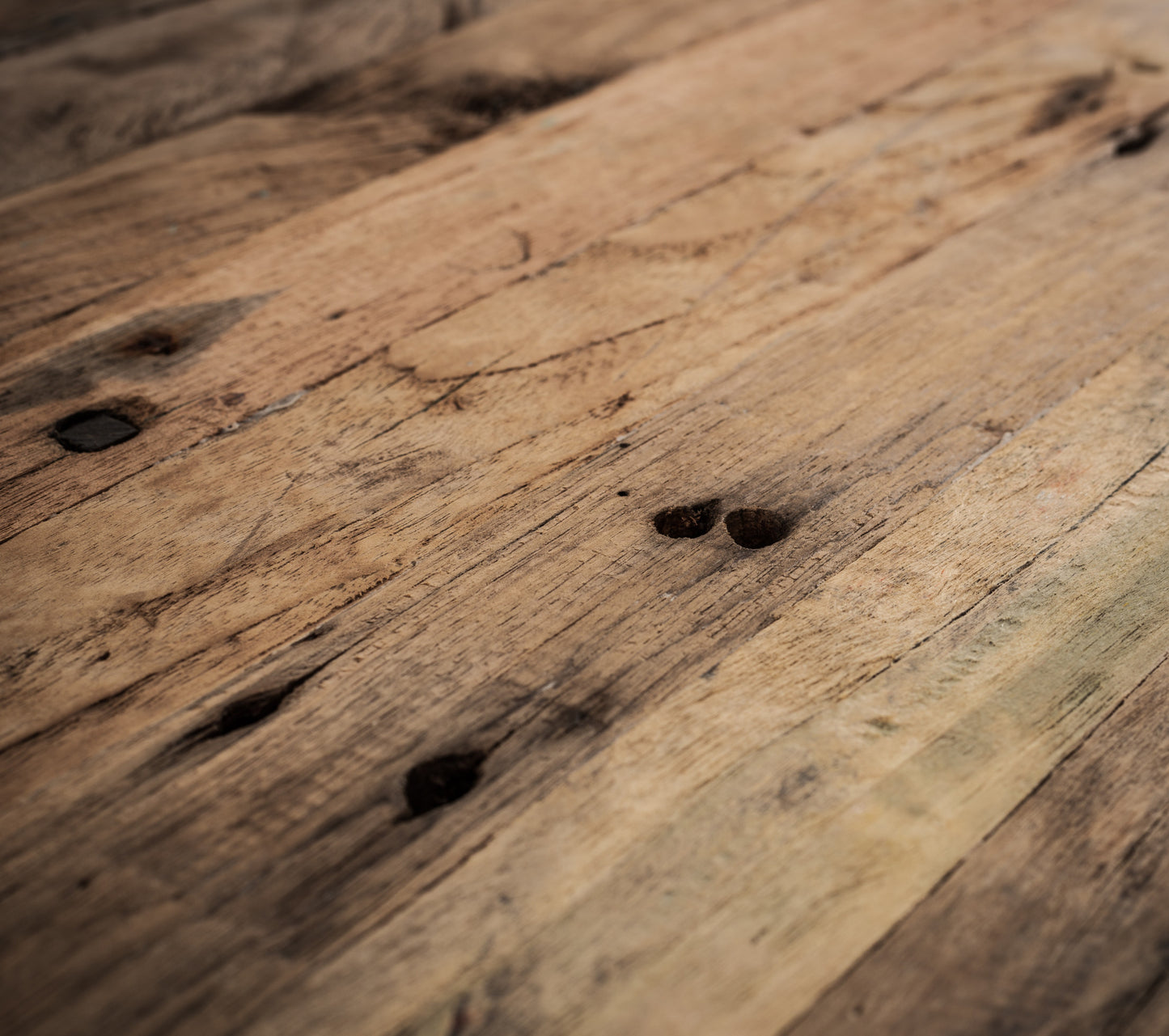 55" Natural and Black Frame Console Table With Storage By Homeroots | Console Tables | Modishstore - 9