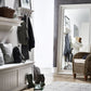 Classic White Four Hook Hanging Coat Rack By Homeroots | Coat Racks | Modishstore - 9