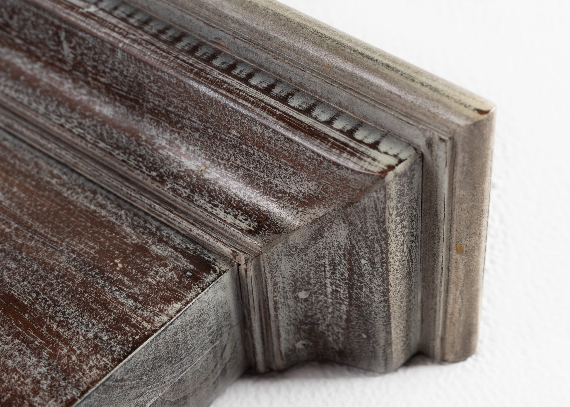 Rustic Natural Wash Wood Four Hook Hanging Coat Rack By Homeroots | Coat Racks | Modishstore - 8