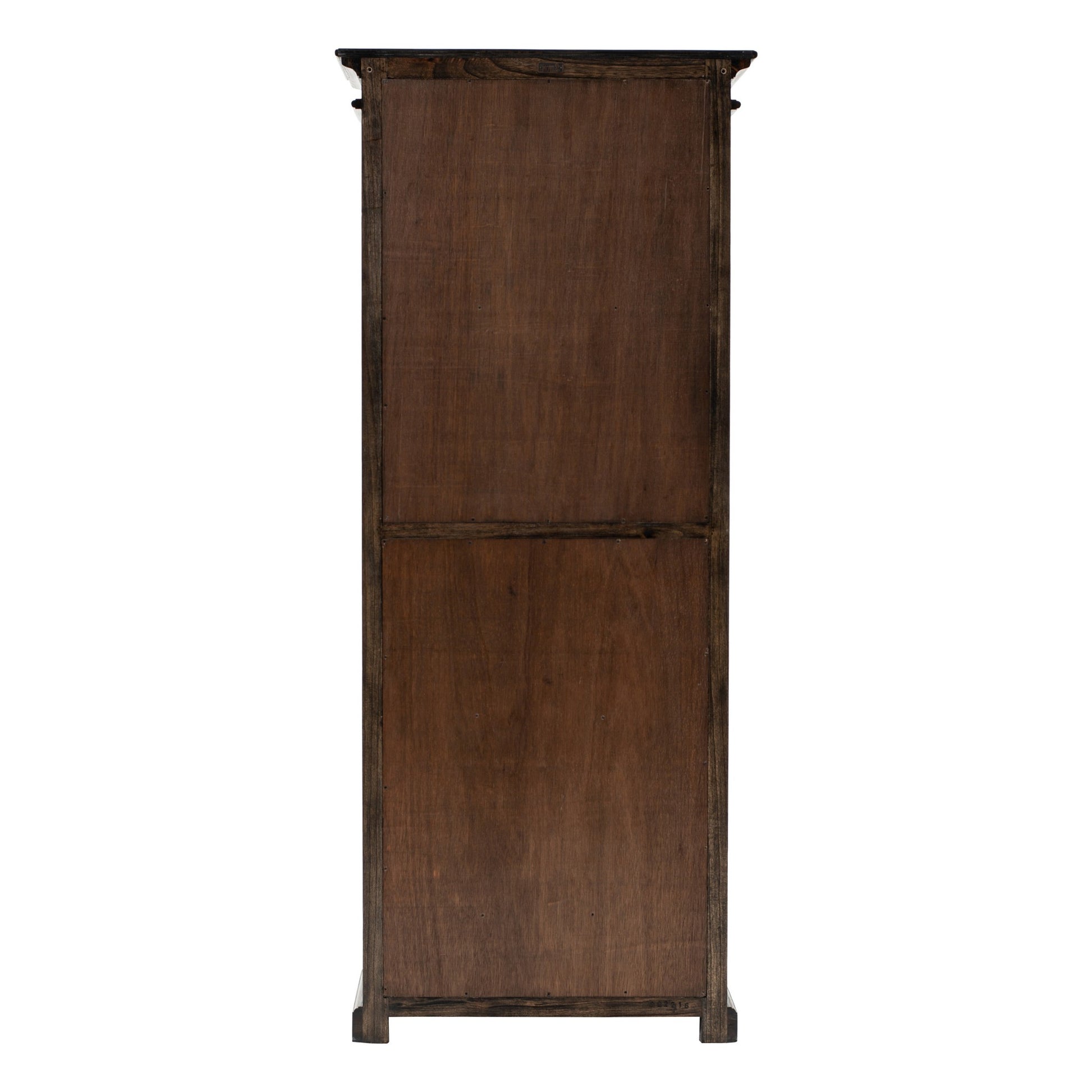 Black Wash Bookcase With One Drawer By Homeroots | Bookcases | Modishstore - 6