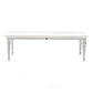 White Modern Farmhouse 94" Dining Table By Homeroots | Dining Tables | Modishstore - 5
