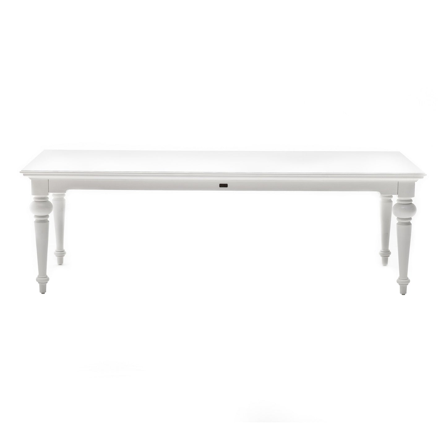 White Modern Farmhouse 94" Dining Table By Homeroots | Dining Tables | Modishstore - 5