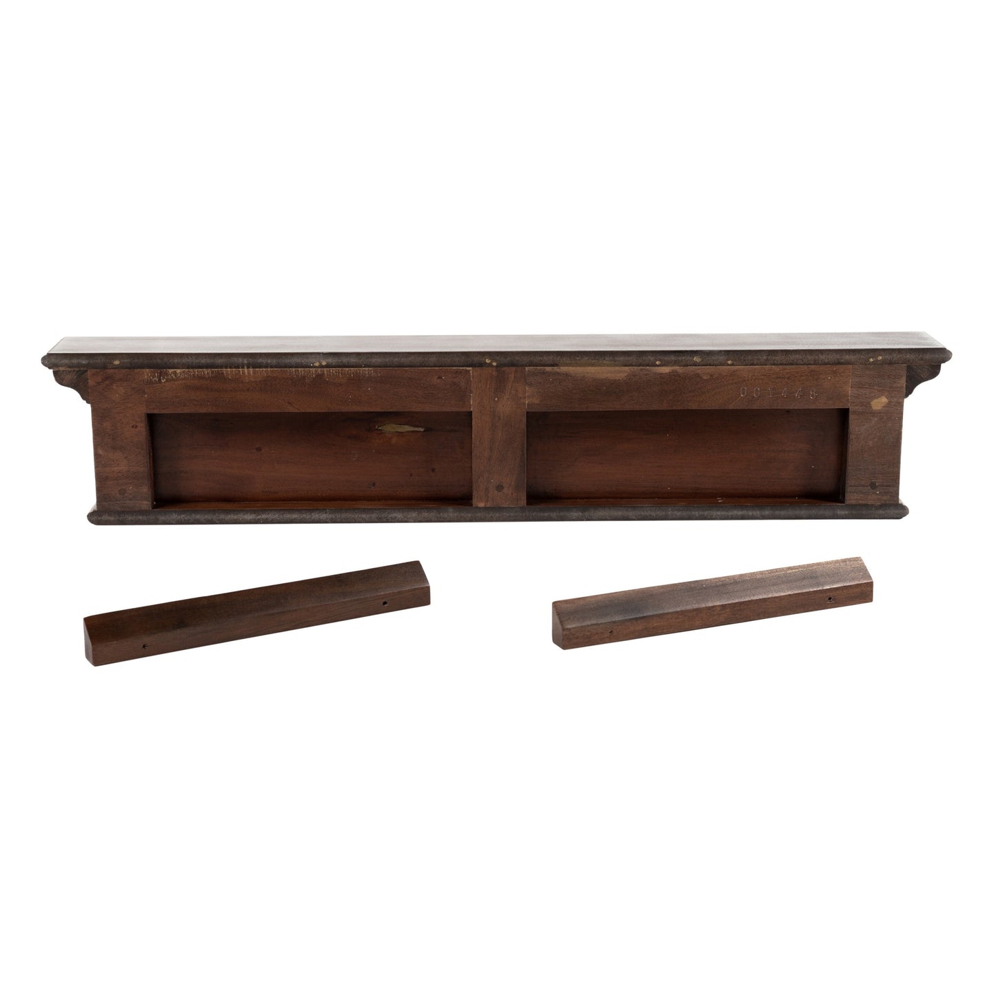 Rustic Natural Wash Wood Six Hook Hanging Coat Rack By Homeroots | Coat Racks | Modishstore - 5