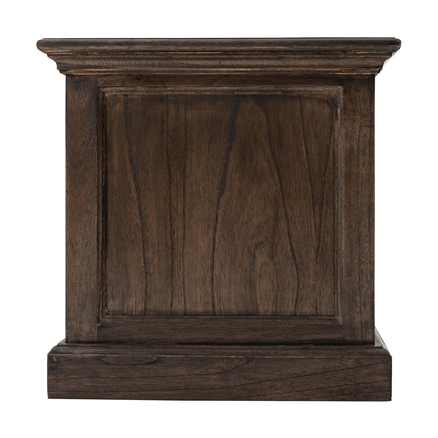 71" Black Wash Wood Entertainment Unit with Four Drawers By Homeroots | TV Stands | Modishstore - 7