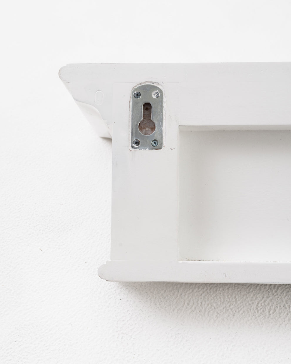 Classic White Wood Wide Four Hook Hanging Coat Rack By Homeroots | Coat Racks | Modishstore - 8
