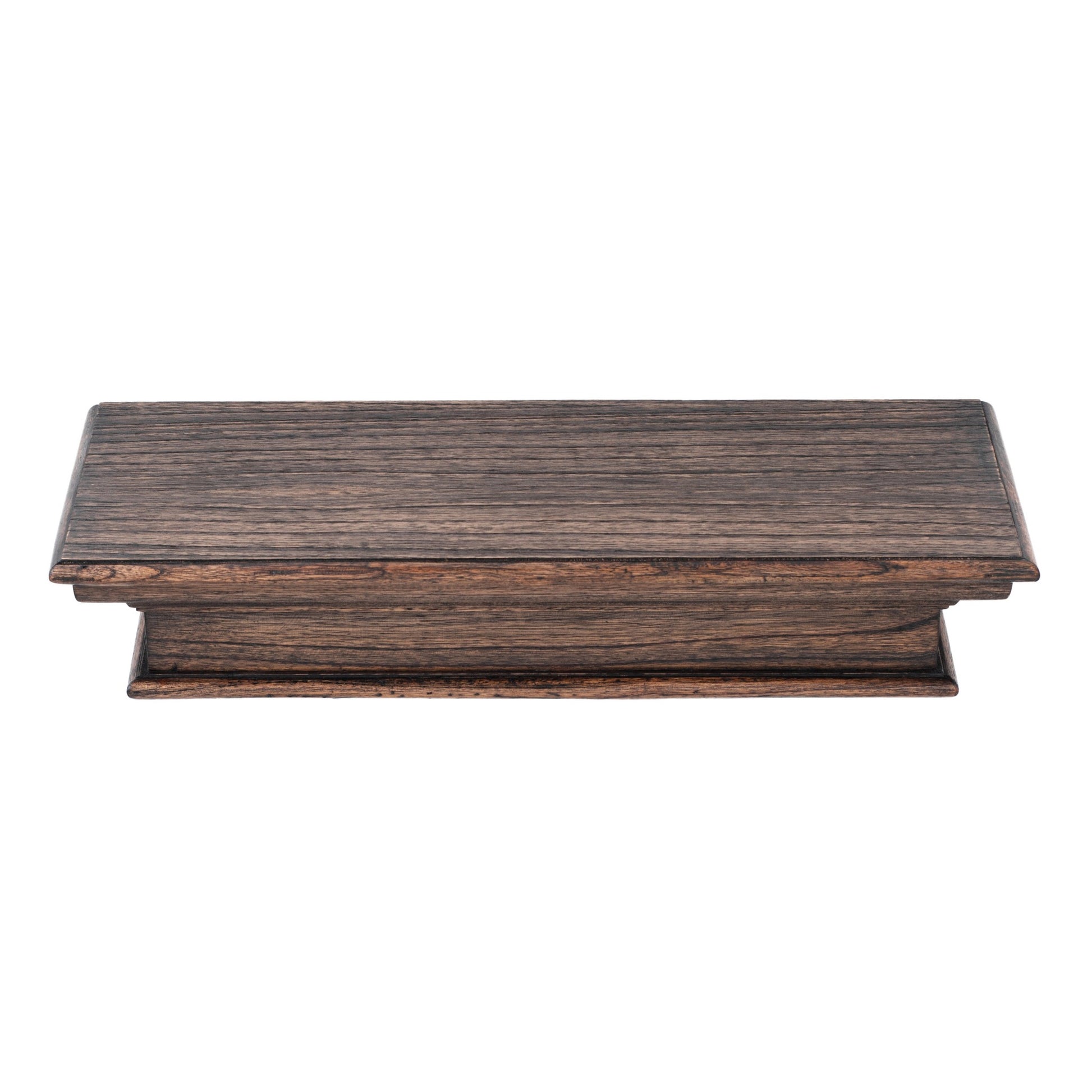23" Black Wash Floating Wall Shelf By Homeroots | Shelves & Shelving Units | Modishstore