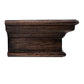 23" Black Wash Floating Wall Shelf By Homeroots | Shelves & Shelving Units | Modishstore - 3