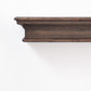 23" Black Wash Floating Wall Shelf By Homeroots | Shelves & Shelving Units | Modishstore - 5