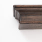 23" Black Wash Floating Wall Shelf By Homeroots | Shelves & Shelving Units | Modishstore - 7