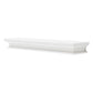 47" Classic White XL Floating Wall Shelf By Homeroots | Shelves & Shelving Units | Modishstore - 3