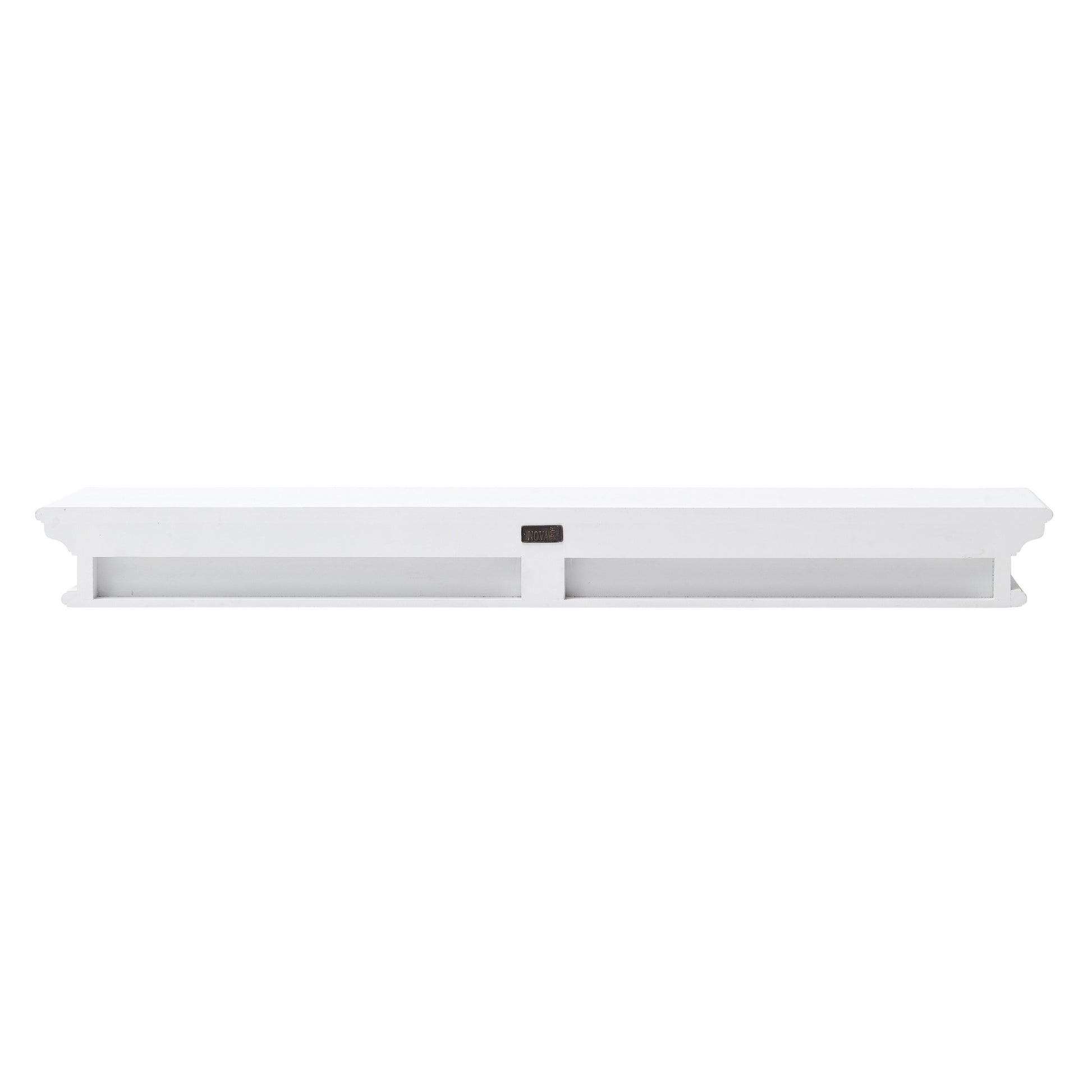 47" Classic White XL Floating Wall Shelf By Homeroots | Shelves & Shelving Units | Modishstore - 4