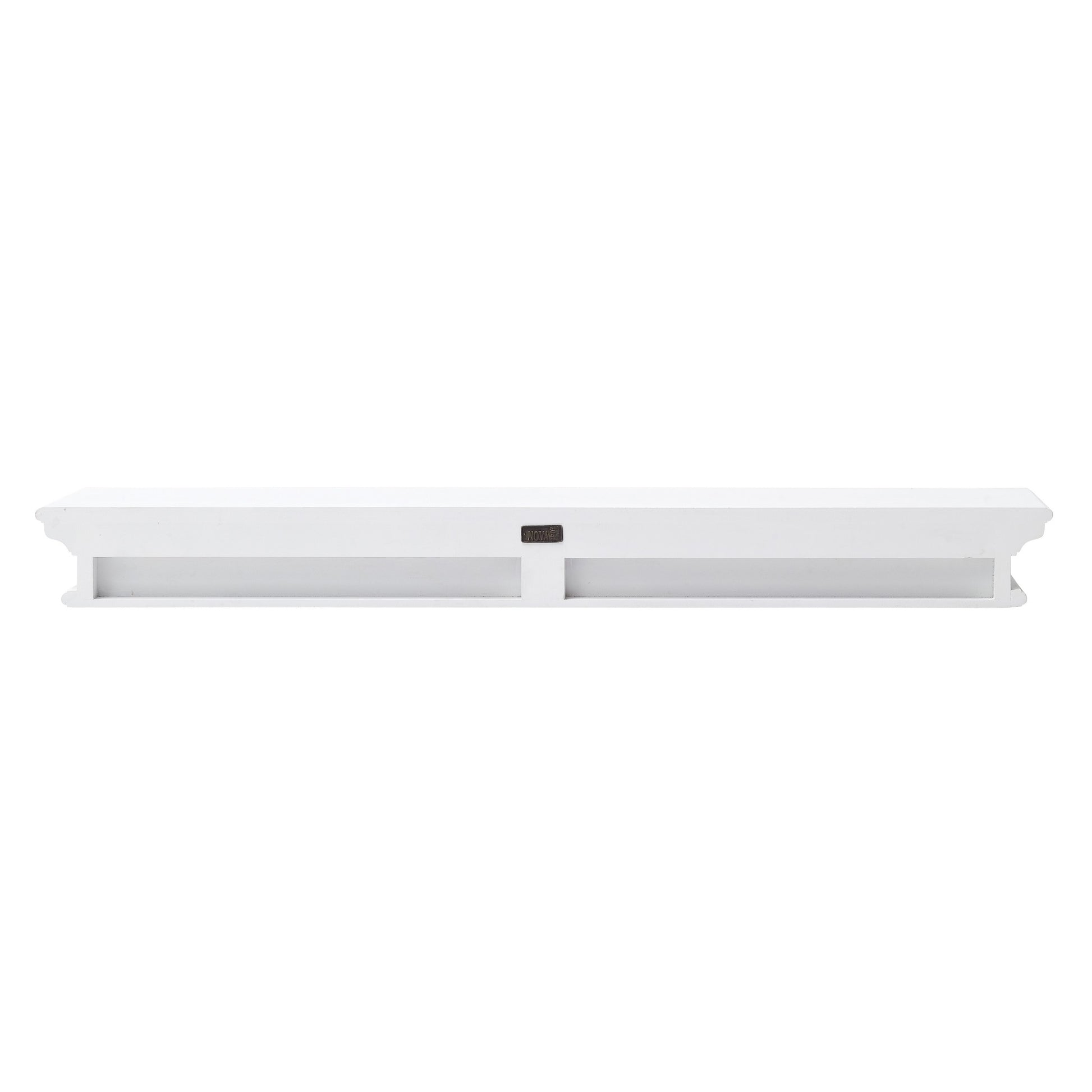 47" Classic White XL Floating Wall Shelf By Homeroots | Shelves & Shelving Units | Modishstore - 5