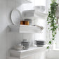 47" Classic White XL Floating Wall Shelf By Homeroots | Shelves & Shelving Units | Modishstore - 6