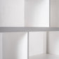 Classic White Room Open Cabinet with Basket Set By Homeroots | Shelves & Shelving Units | Modishstore - 8
