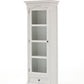 Traditional White And Glass Door Storage Cabinet By Homeroots | Cabinets | Modishstore - 8