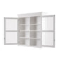 Classic White Glass Display Hutch By Homeroots | Cabinets | Modishstore - 9