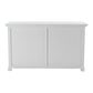 Classic White Small Buffet Table By Homeroots | Sideboards | Modishstore - 7
