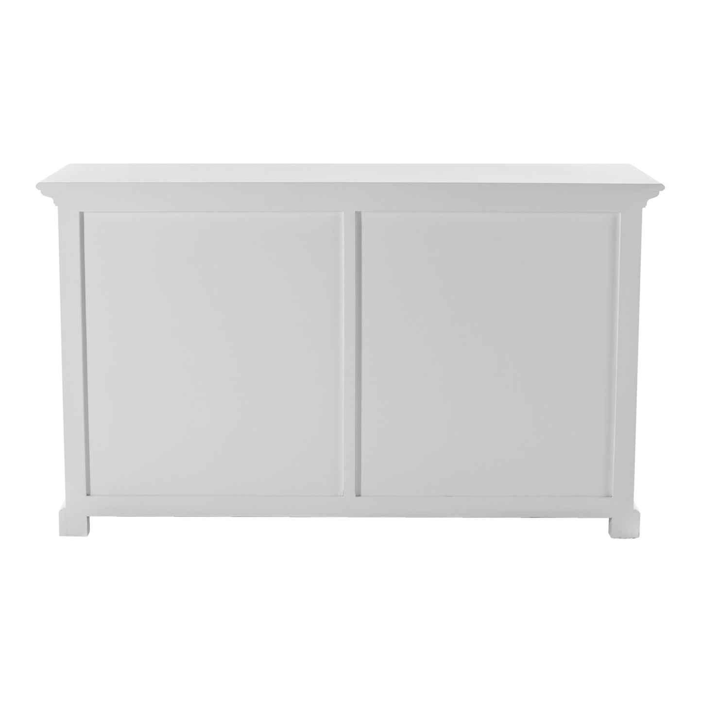Classic White Small Buffet Table By Homeroots | Sideboards | Modishstore - 7