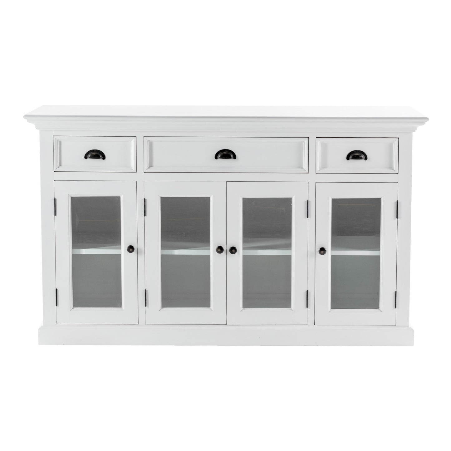 Modern Farmhouse White Buffet Server By Homeroots - 397836 | Sideboards | Modishstore