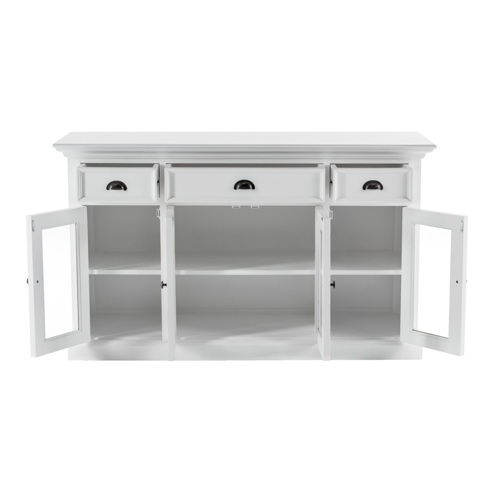 Modern Farmhouse White Buffet Server By Homeroots - 397836 | Sideboards | Modishstore - 2