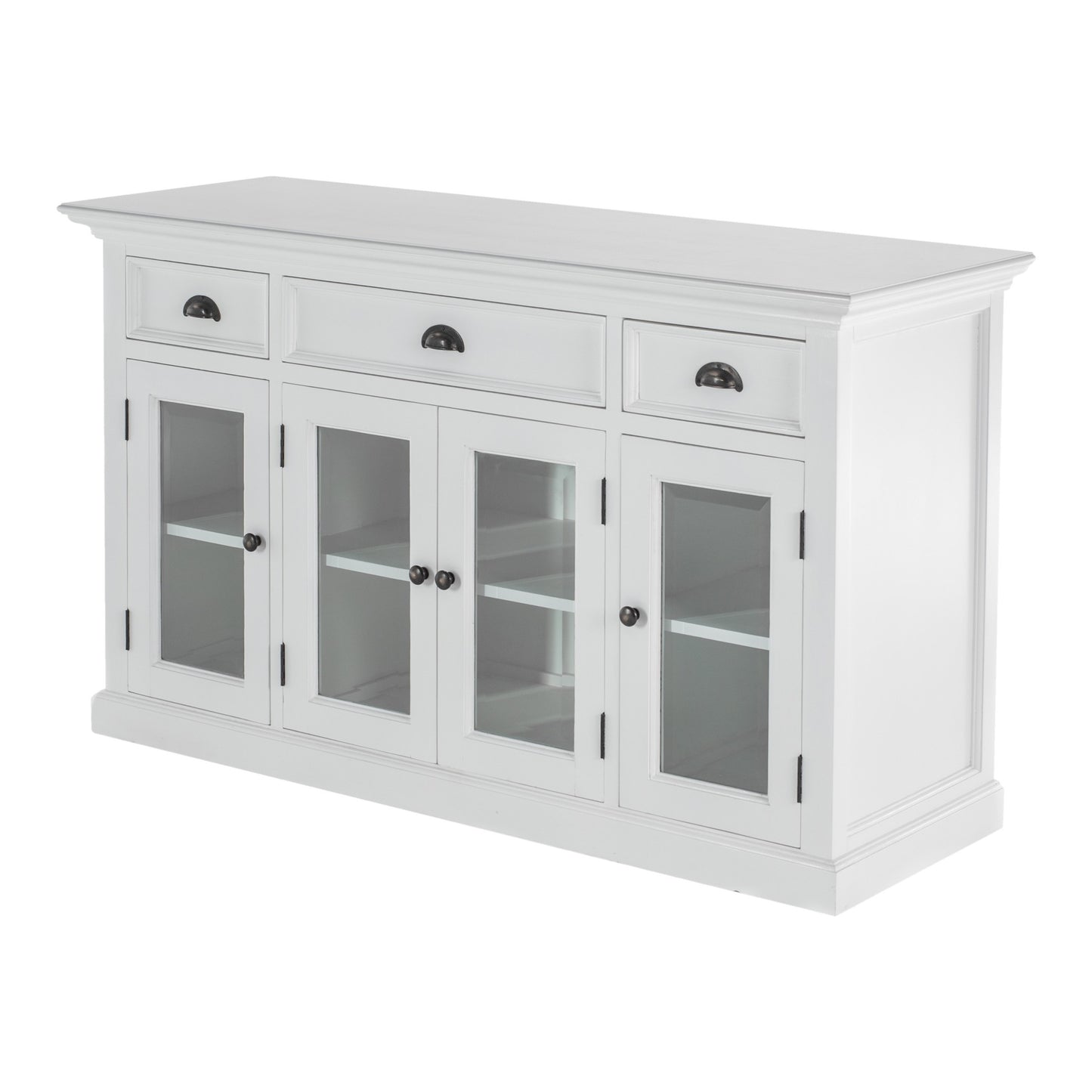Modern Farmhouse White Buffet Server By Homeroots - 397836 | Sideboards | Modishstore - 3