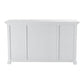 Modern Farmhouse White Buffet Server By Homeroots - 397836 | Sideboards | Modishstore - 7