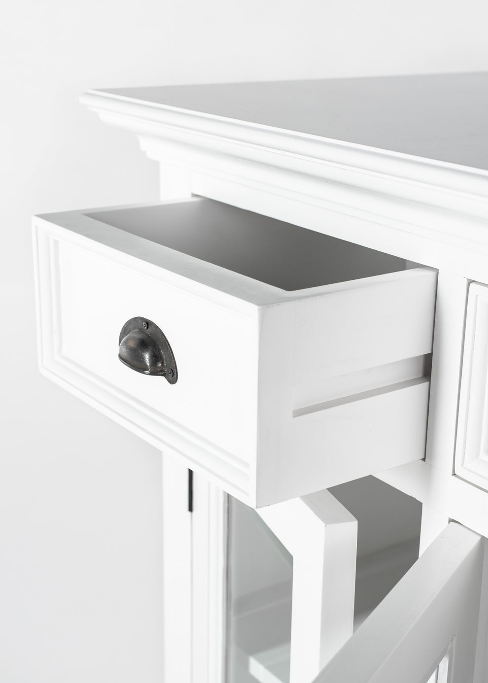 Modern Farmhouse White Buffet Server By Homeroots - 397836 | Sideboards | Modishstore - 9