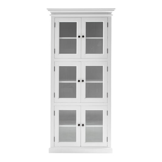 Classic White Three Level Storage Cabinet By Homeroots | Cabinets | Modishstore