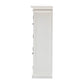 Classic White Two Level Storage Cabinet By Homeroots | Cabinets | Modishstore - 5