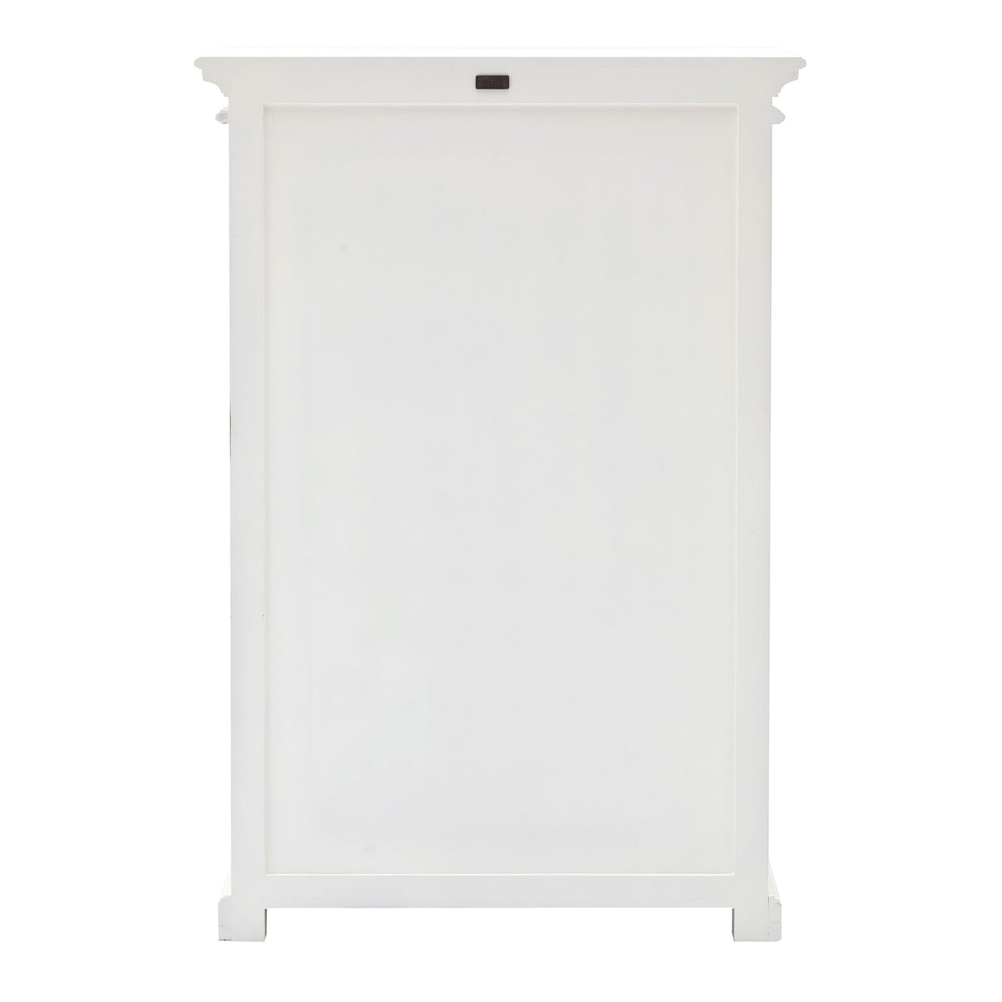 Classic White Two Level Storage Cabinet By Homeroots | Cabinets | Modishstore - 5