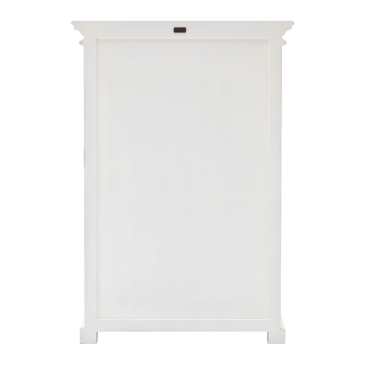 Classic White Two Level Storage Cabinet By Homeroots | Cabinets | Modishstore - 6