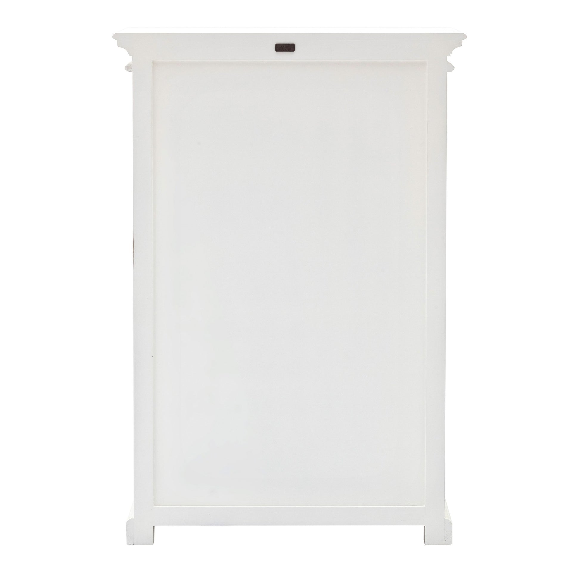 Classic White Two Level Storage Cabinet By Homeroots | Cabinets | Modishstore - 6