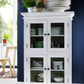 Classic White Two Level Storage Cabinet By Homeroots | Cabinets | Modishstore - 6