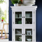 Classic White Two Level Storage Cabinet By Homeroots | Cabinets | Modishstore
