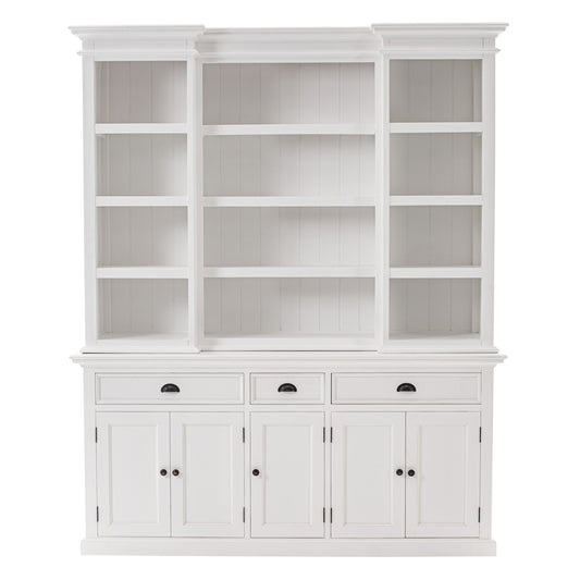 Classic White Large Kitchen Hutch By Homeroots | Cabinets | Modishstore