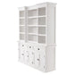Classic White Large Kitchen Hutch By Homeroots | Cabinets | Modishstore - 2