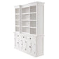 Classic White Large Kitchen Hutch By Homeroots | Cabinets | Modishstore - 2