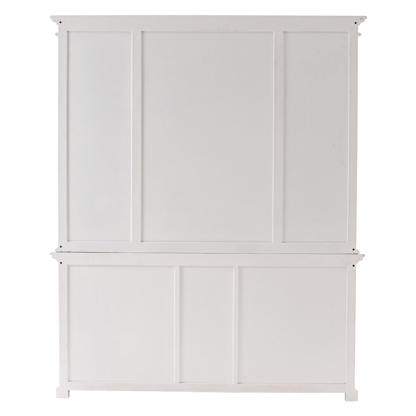 Classic White Large Kitchen Hutch By Homeroots | Cabinets | Modishstore - 5
