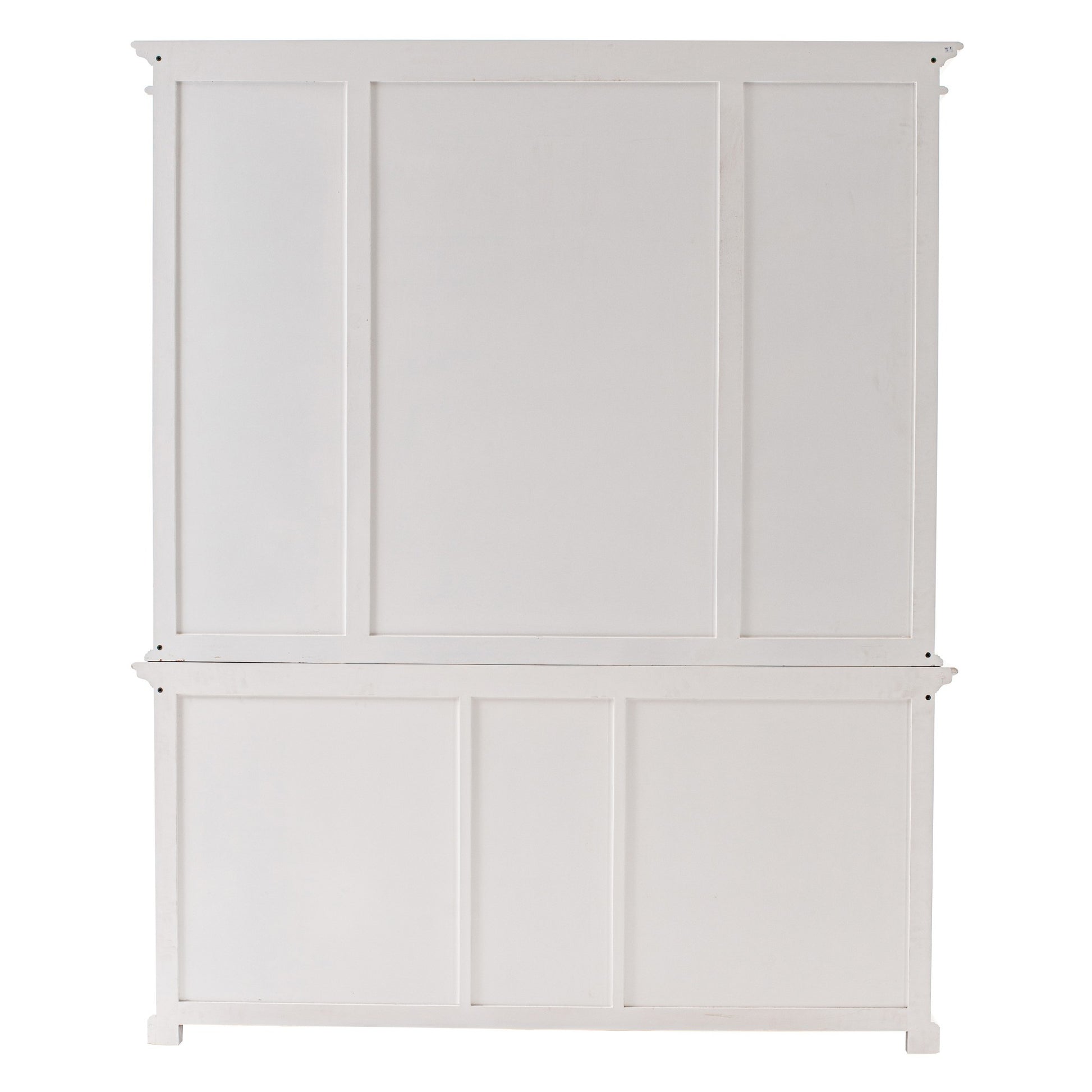 Classic White Large Kitchen Hutch By Homeroots | Cabinets | Modishstore - 5