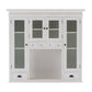 Classic White Kitchen Hutch By Homeroots | Cabinets | Modishstore - 6