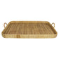 Jumbo Bamboo Rectangular Tray By Homeroots | Trays | Modishstore - 2