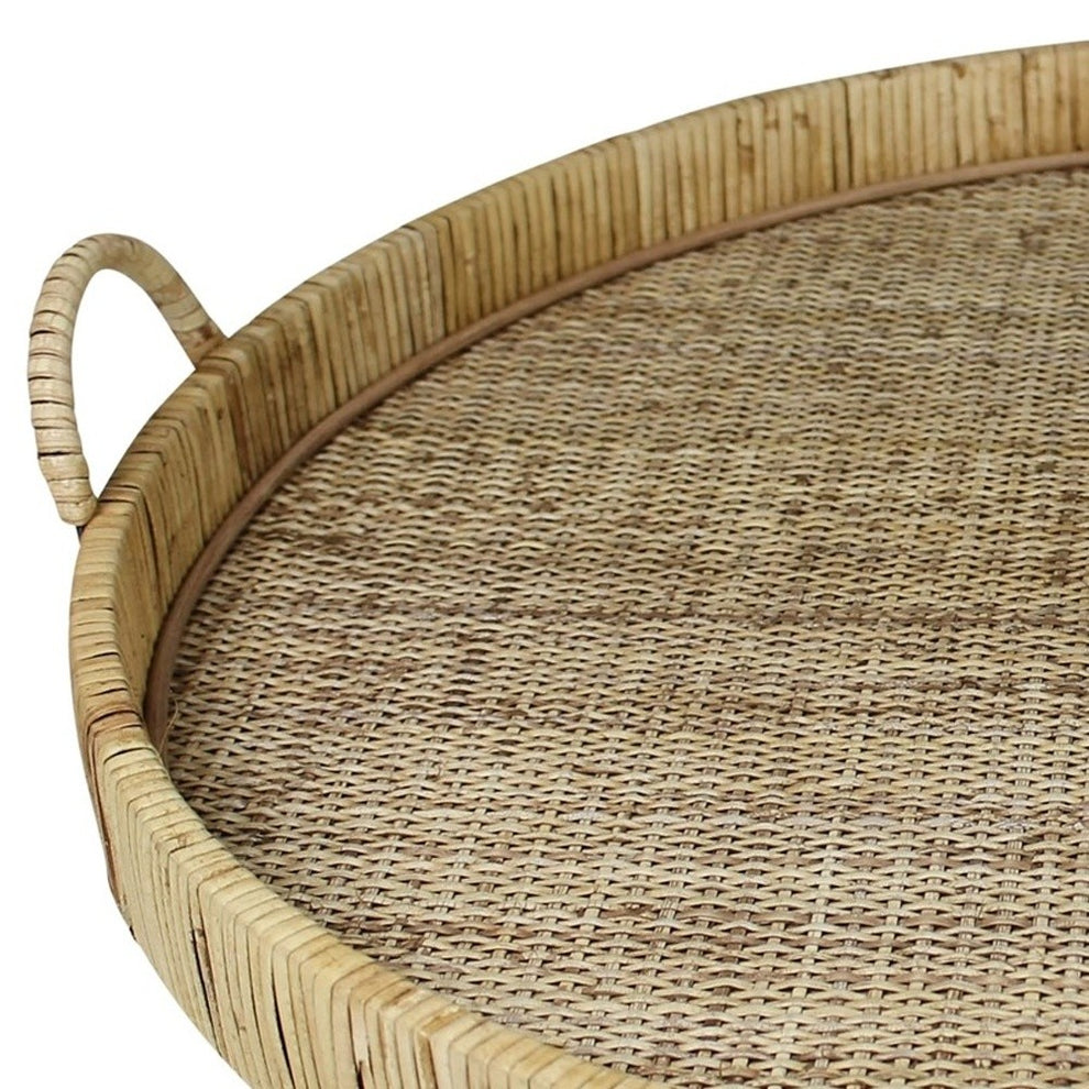 Jumbo Bamboo Rectangular Tray By Homeroots | Trays | Modishstore - 8