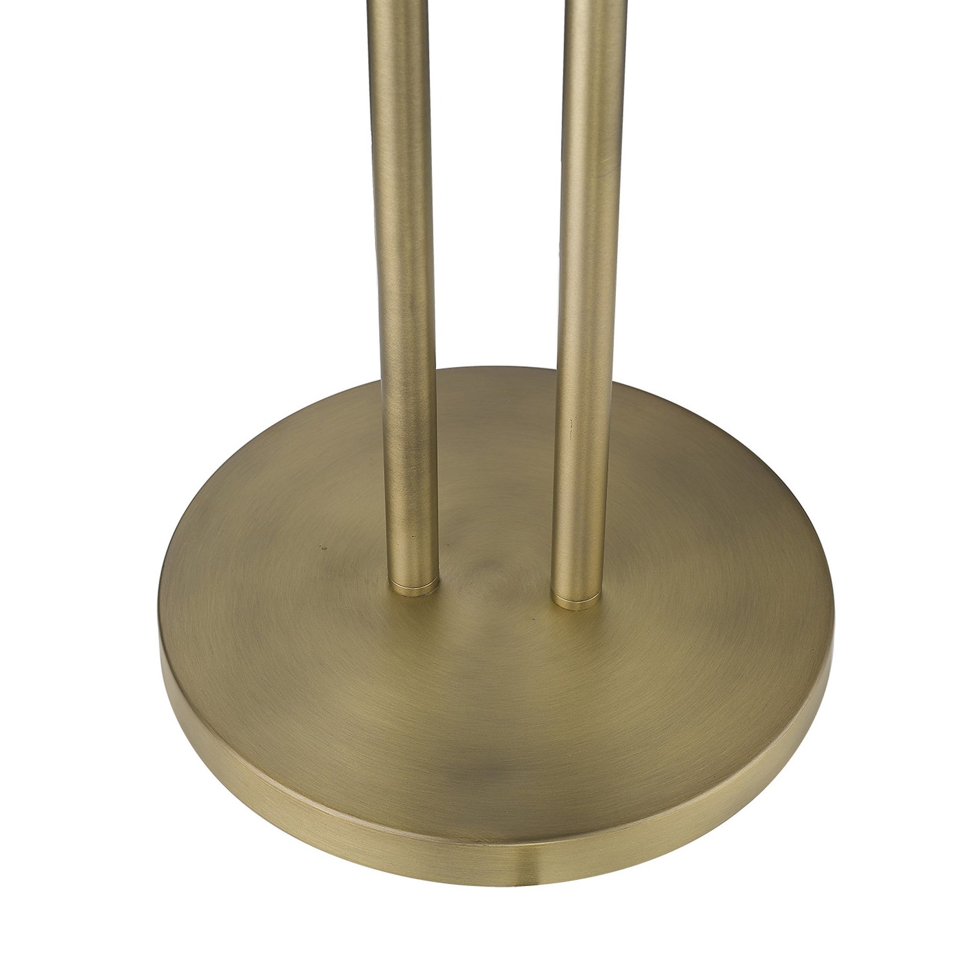 Perret 2-Light Aged Brass Floor Lamp By Homeroots | Floor Lamps | Modishstore - 3