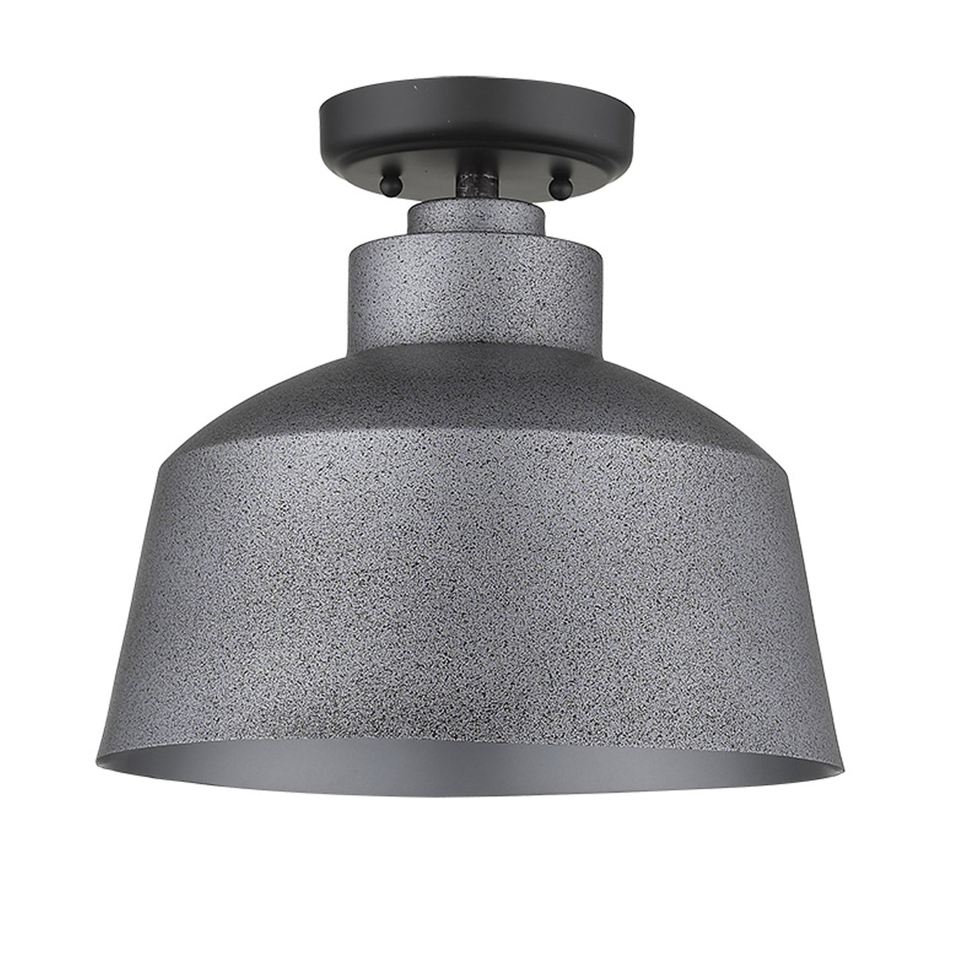 Barnes 1-Light Gray Convertible Pendant By Homeroots | Pendant Lamps | Modishstore - 6