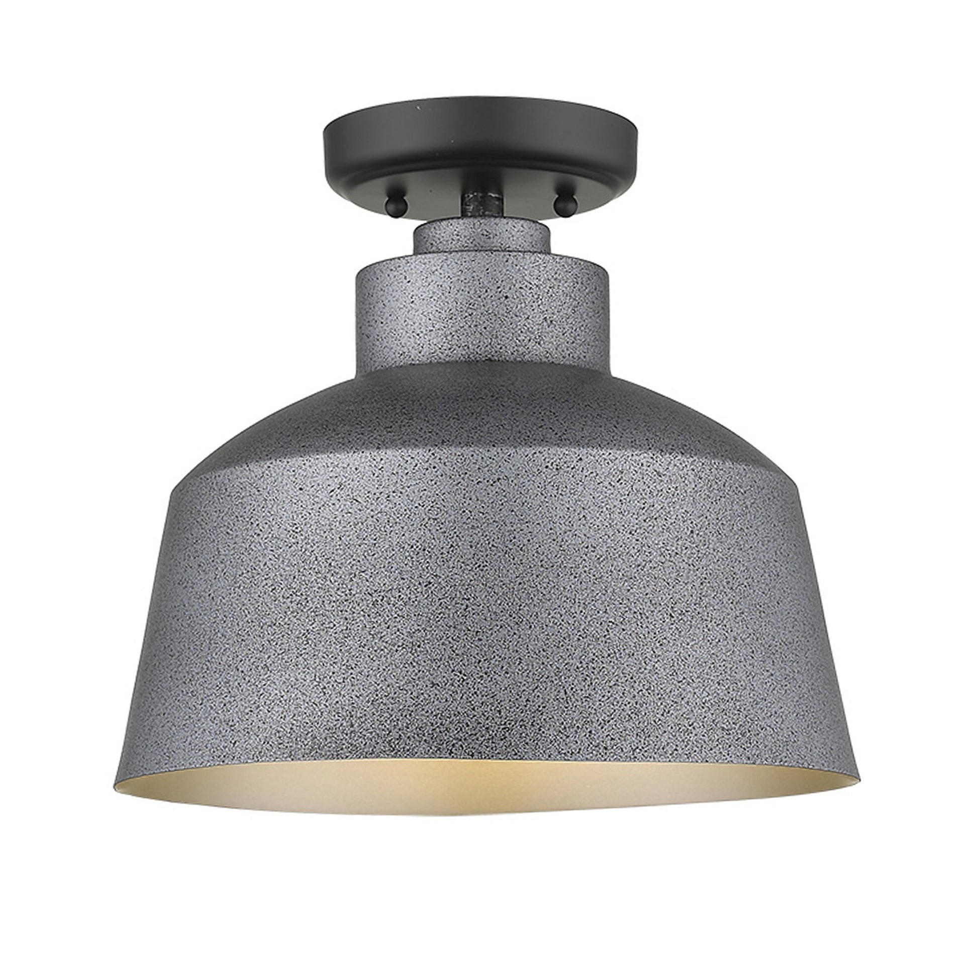 Barnes 1-Light Gray Convertible Pendant By Homeroots | Pendant Lamps | Modishstore - 7
