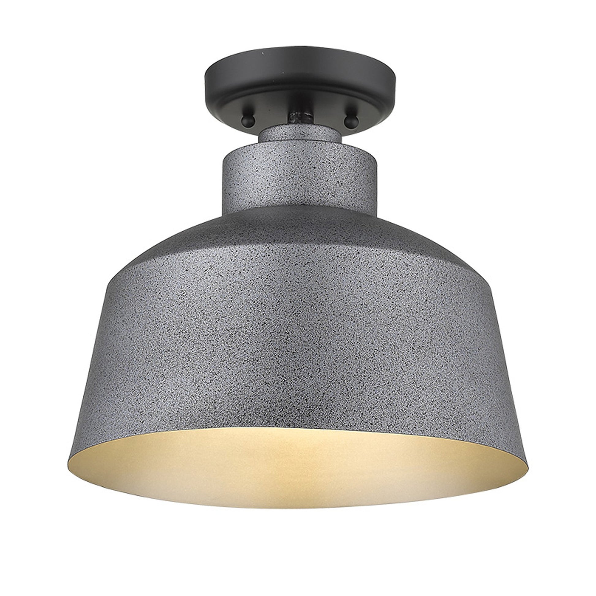 Barnes 1-Light Gray Convertible Pendant By Homeroots | Pendant Lamps | Modishstore - 8