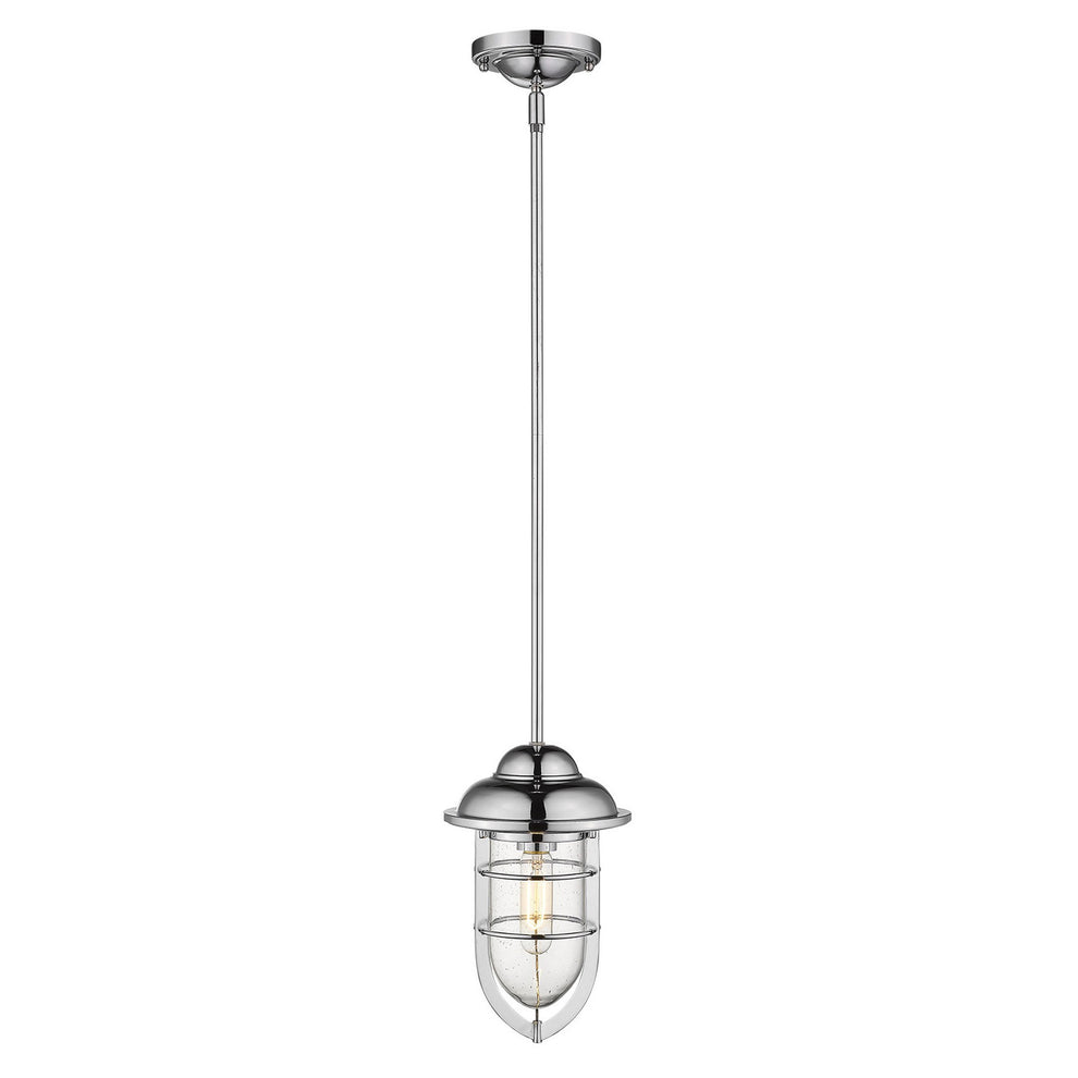 Silver Teardrop Shape Pendant Light By Homeroots | Pendant Lamps | Modishstore - 3