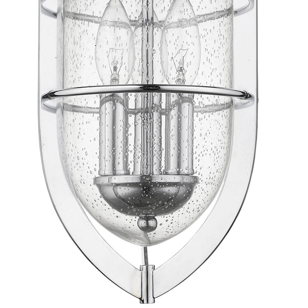 Dylan 3-Light Chrome Hanging Lantern By Homeroots | Lanterns | Modishstore - 4