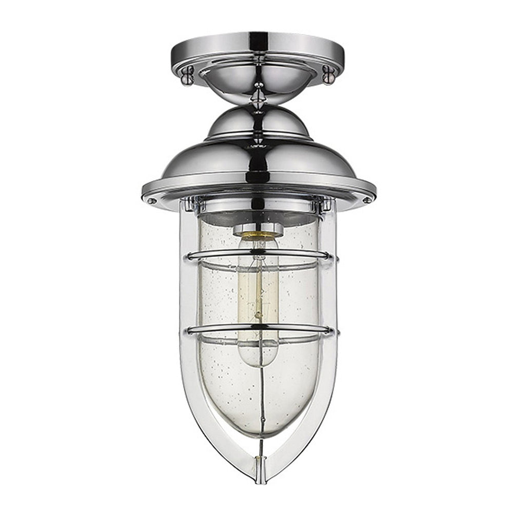 Dylan 3-Light Chrome Hanging Lantern By Homeroots | Lanterns | Modishstore - 5
